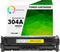 TCT Premium Compatible Toner Cartridge for HP 304A CC532A Yellow, Works with HP Color Laserjet Printers (2,800 Pages)