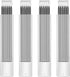 Hiboom 24 Pieces HB Refill for Carpenter Pencil - Long Lasting Pencil for Mechanical Pencil Woodworking Construction