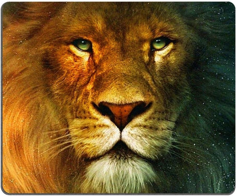 Waterproof Neoprene Soft Rubber Mousepad, Gaming Mouse Pad, Lion
