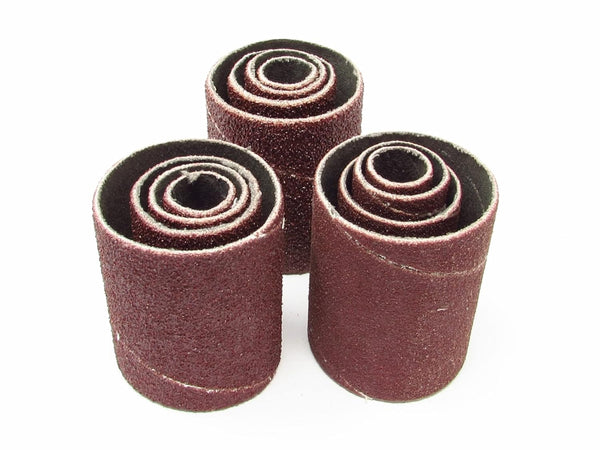 LINE10 Tools 12 Pack Spindle Sanding Sleeves, 2 Inch Long, 60, 80 and 120 Grit