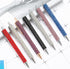 Gullor Diamond-encrusted Click Ballpoint Pens, Black Ink Medium Point 1mm, Office Supplies Gift for Wedding Birthday