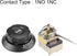 uxcell 1NO 1NC Temperature Control Switch Capillary Thermostat for Oven, Refrigerator, Heater, 250V 16A