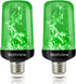 Bestview LED Flame Effect Light Bulbs,4 Modes Smart E26/E27 Base Flickering Fire