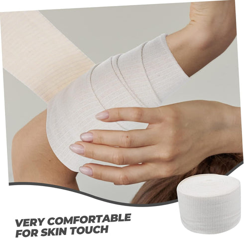 Elastic Cotton Tubular Bandage for Comfortable Arm Compression Wrap