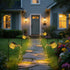 X-PREK Solar Garden Lights Outdoor Lanterns Decoration, Metal Solar Watering Can Lights Outdoor Waterproof, Small Patio