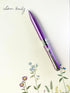 LACHIEVA LUX Elegant Crystal Executive Metal Ballpoint Pen with German-made Refills, Luxury High-End Writing
