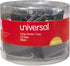 Universal Binder Clips with Storage Tub, Large, Black/Silver, 12/Pack
