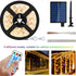 32.8ft/10M Swimming (10M, Solar LED Strip, Solar Powered,USB Cable for Rechargeable useString Lights for Festive