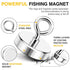 DIYMAG Neodymium Fishing Magnets - 200 lbs Pulling Force Rare Earth Magnet for Magnetic Fishing