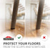 X-PROTECTOR Non Slip Furniture Pads, 8 pcs Premium Grippers, Self-Adhesive Rubber Feet