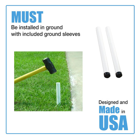 12 Kidkusion Driveway Safety Net for Outdoor Play| Ft. | Visual Boundary for Playtime Safety | Orange | Made in USA