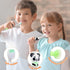 2 Set Set Skylety Dentist Play Dental Teeth Model with Toothbrush Educational Cards Standard Size Fake Brace