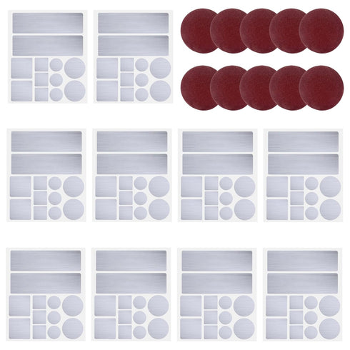 10Pack Professional Aluminum Patch Repair Kit for Kitchen Cooking Pots, Strong High Temperature Resistant Patch for