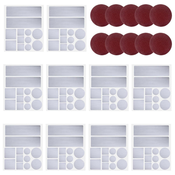 10Pack Professional Aluminum Patch Repair Kit for Kitchen Cooking Pots, Strong High Temperature Resistant Patch for