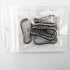 szzijia M4 40mm Multifunctional 304 Stainless Steel Spring Loaded Gate Snap Carabiner Hook