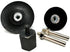 Pro-Graad 5 5/8-11 2 3 5 5/8-11 Piece Angle Grinder Adapter Kit, with & Roll Lock Type R Quick Change Disc Pad Holder