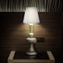 5.12 Inch ARTIBETTER Cloth Clip-on Bubble Lamp Shade Pleated Fabric Cover for Table and Floor Lamps Chandelier Lamp