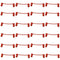 OCS Parts 24-Pack Spout Closures for Edhard Jelly Filler | Replacement F-2265