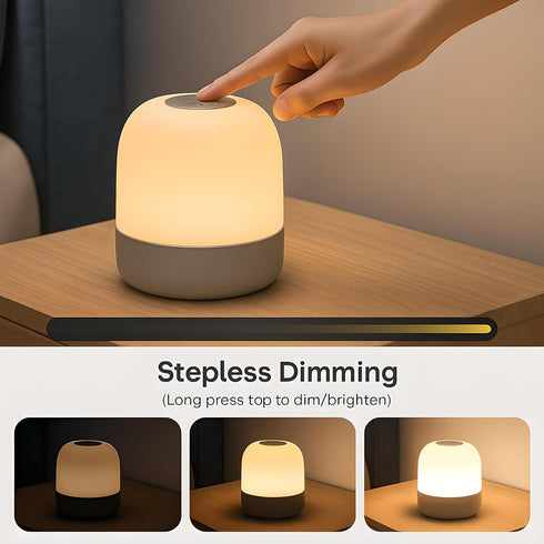 Saincustom Nursery,12 Dimming, Night Light for Kids, Baby Light for Colors Changing Modes & Stepless Nursery Night