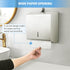 Commercial, Paper Towel Dispenser Wall Mount C Fold Multifold Hand Paper Towel Dispenser, Stainless Steel Tissue Holder