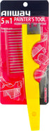 ALLWAY BC5 5-In-1 Painter's Tool with Multi-Functional Brush Comb