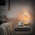 ALAZA Cute Cartoon Funny Corgi Dogs Bedside Table Lamp with USB Port for Bedroom Nightstand Lamps Night Light Linen