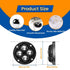 Appliance Slider for Kitchen Appliances, Self Adhesive Caster Wheels, 360° Swivel Mini Ball Transfer Roller, 24 PCS