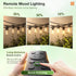 100FT Dimmable 3 32 Bulbs, addlon LED Outdoor String Lights, Remote Patio Lights with Timer & Lighting Modes