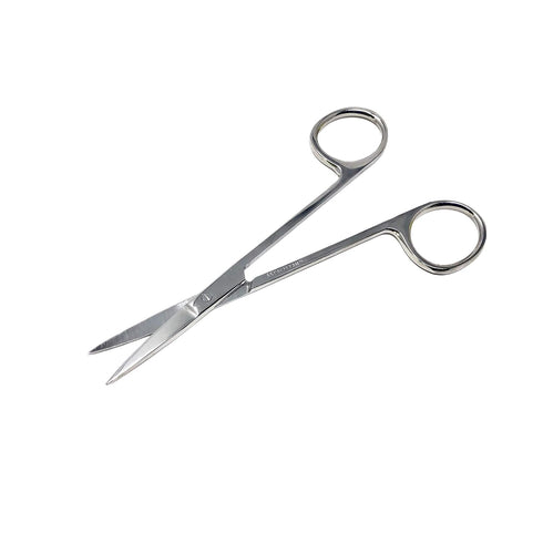 Cynamed Iris Micro Dissecting Precision Lab Scissors - Fine Point Straight, Perfect for Education & Training (Pack of
