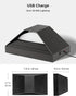 5CCT LED Battery Operated Wall Sconce, Remote Control Adjustable Wall Lamp, Up Down Wall Mount Lights for Hallway