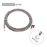 MECCANIXITY K Type Thermocouple Temperature Sensor PT100 6mm High Temperature Probe 13ft Wire