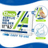 Aheroi 12Pcs 8.5 11, 8.5 11, Acrylic Sign Holder x Horizontal Clear Sign Holders x L-Shape Acrylic Paper Holder