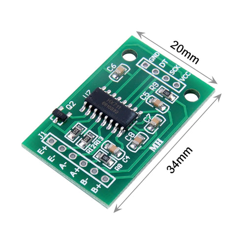 10pcs HX711 Load Cell Amplifier Module Board kit A/D Converter Module for Arduino Human Body Scale Pressure Sensors