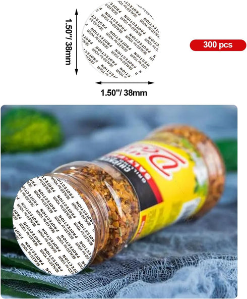 Pressure Sensitive Seals, Cap Liners, Bottle Seal, Waterproof Gasket for Cosmetic Plastic Glass Bottle (Diameter