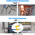 Glarks 100pcs 12-10 Gauge M4 Ring Electrical Insulated Quick Splice Crimp Terminals Connectors