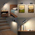 4000 360 YiLaie LED Magnetic Wall Sconce Lights, Wall Mounted Lamp with mAh Battery Operated Wall Sconce, Touch