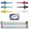 Test Lead Set, Mini Grabber Test Hook Clips Silicone Jumper Wires for Electrical Testing, 60 V, 3A (18PCS)