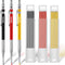 Enhon Mechanical Carpenter Pencils with 36 2mm Refills, Upgrade Pencil with Built-in Sharpener for Woodworking