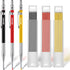 Enhon Mechanical Carpenter Pencils with 36 2mm Refills, Upgrade Pencil with Built-in Sharpener for Woodworking