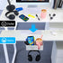 Desk Cup Holder, Clip on Cup Hook, Pen Holder Clamp Desk Organizer for Office School Home Storage