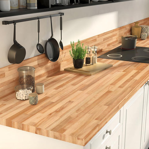 Jeweluck Wood Contact Paper, 17.7inch 118.1inch Faux Wood Peel and Stick Waterproof Decorative for Cabinets
