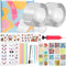 YIXIPAZH Nano Tape Bubble Kit Bubble Tape Nano Tape Kit, Bloonies Blow Plastic