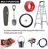 6PCS Black Heavy Duty Bike Storage Hooks, Wall Mounted Hooks for Bicycle, Large Screw Hooks