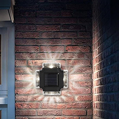 Generic Solar Wall Lights - Lamp Decor,Solar Powered Fence Light | for Outdoor Patio Porch Garden Backyard Balcony