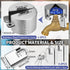 2 Pack 1-1/2 3 Inch Outdoor Faucet Lock, Water Hose Bib Spigot Lock Stainless Steel Cover & Padlock Kits for to Dia