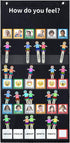 Emotions Feelings Pocket Chart, Classroom Chart with 24 Cards for Preschool Teacher, Daycare Decor, Social Emotional