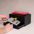 Modernbarn.life Modern Toilet Paper Holder with Storage Drawers - Toilet Paper and Wipes Holder for Bathroom - Aluminum