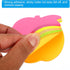 PATIKIL 2.7 x 2.7 Inch Fruit Shape Sticky Notes, 12 Pads Cute Self-Stick Memo Pads, 100 Sheets/Pad, 5 Bright Colors for