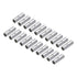 MECCANIXITY 75Pcs Non Insulated Butt Connectors 8AWG Wire Connector BN-8 for Electrical Crimp Ferrule Terminals