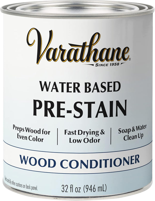 Varathane 381123 Water Based Pre-Stain Wood Conditioner, Quart